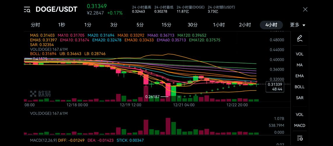 狗币今日价格走势图实时_狗币今日价格走势图实时更新