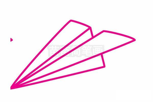 [纸飞机简笔画]纸飞机简笔画图片