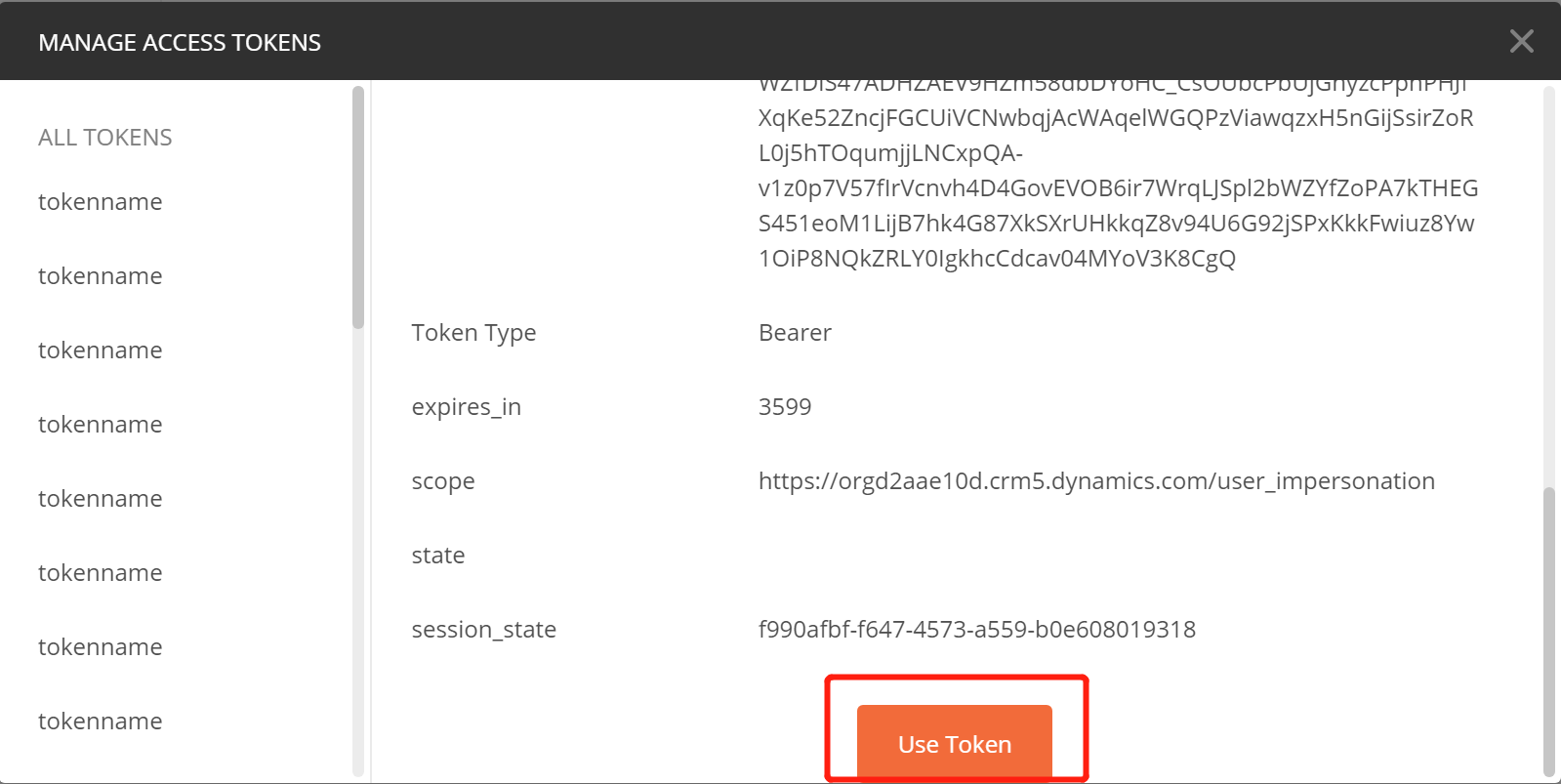 没有获取到token,没有获取到tokenid