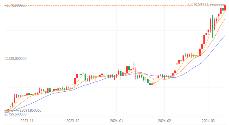 比特币最新价格2024年走势,比特币最新价格2024年走势如何