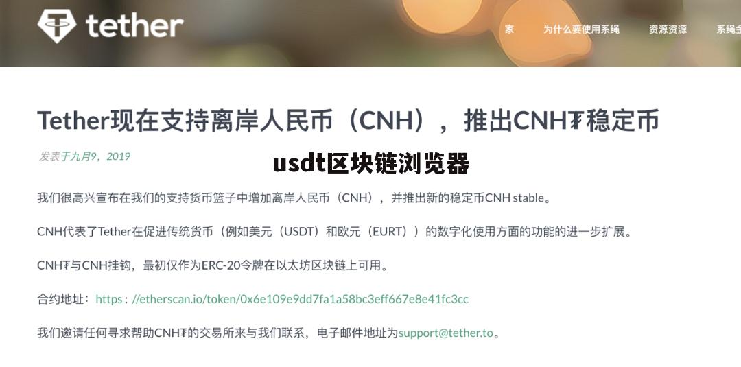 usdt地址可以查到吗,usdt转出地址可以查询
