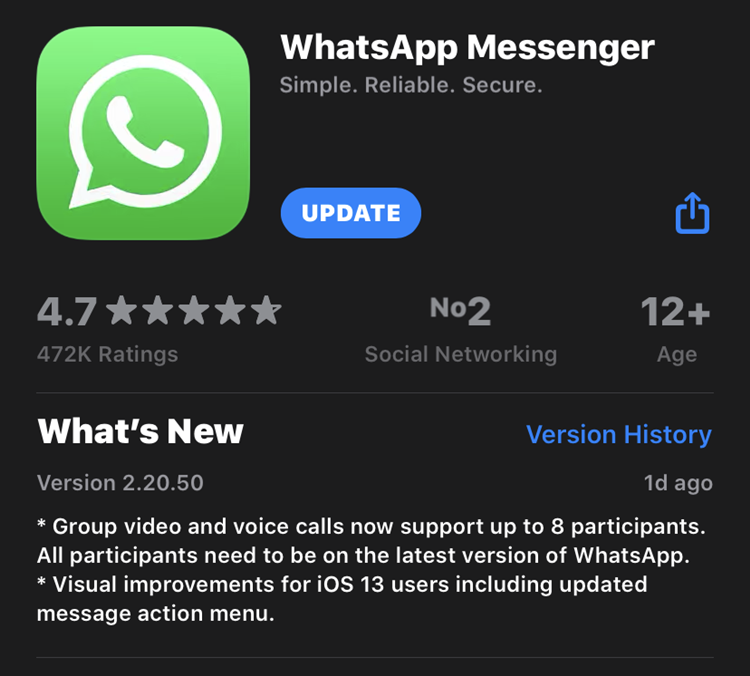 关于whatsapp如何加入别人的群聊的信息