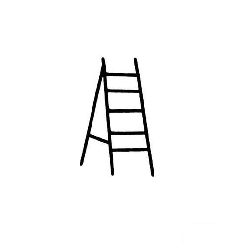 梯子图片卡通简笔画大全_梯子图片卡通简笔画大全大图