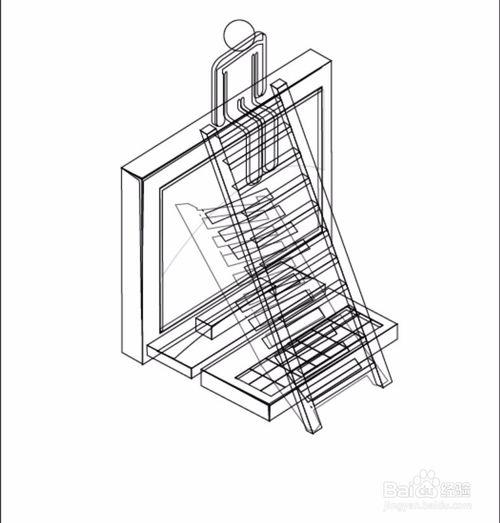 如何在纸上画梯子_手工纸梯子怎么做教程