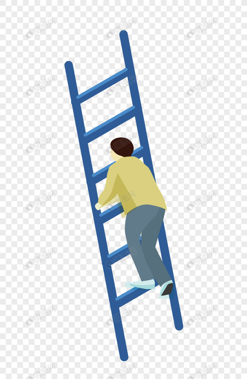 爬梯子唯美图片_爬梯子图片人物动态