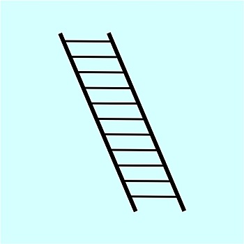 长长的梯子图画_长长的梯子照样子写词语