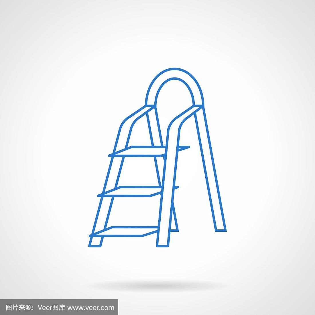 梯子形状简笔画图片_梯子形状简笔画图片大全