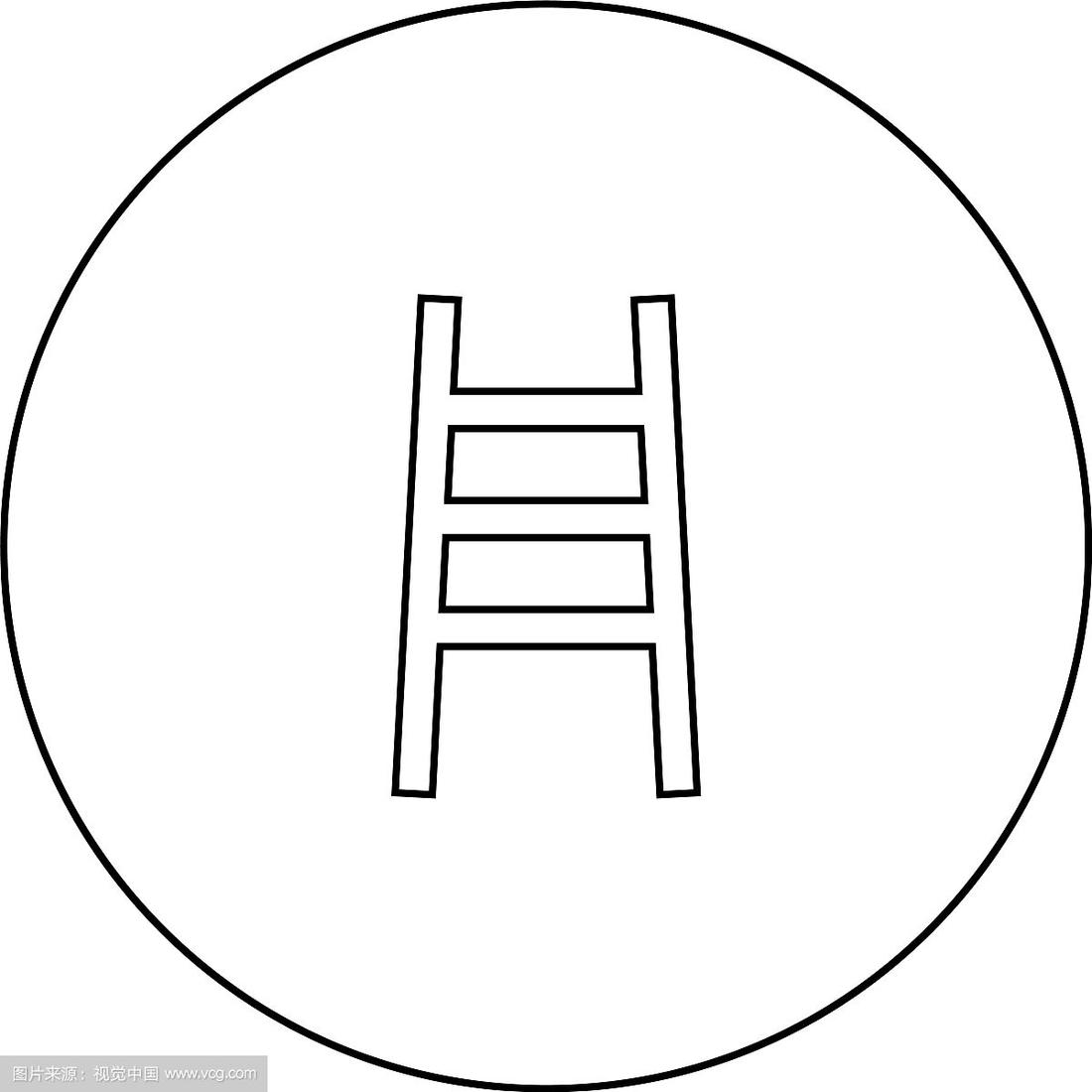 梯子最难的画法怎么画_梯子最难的画法怎么画图片
