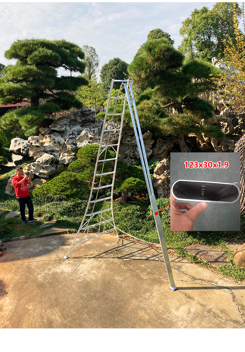 果树修剪时用的梯子_果树修剪时用的梯子叫什么