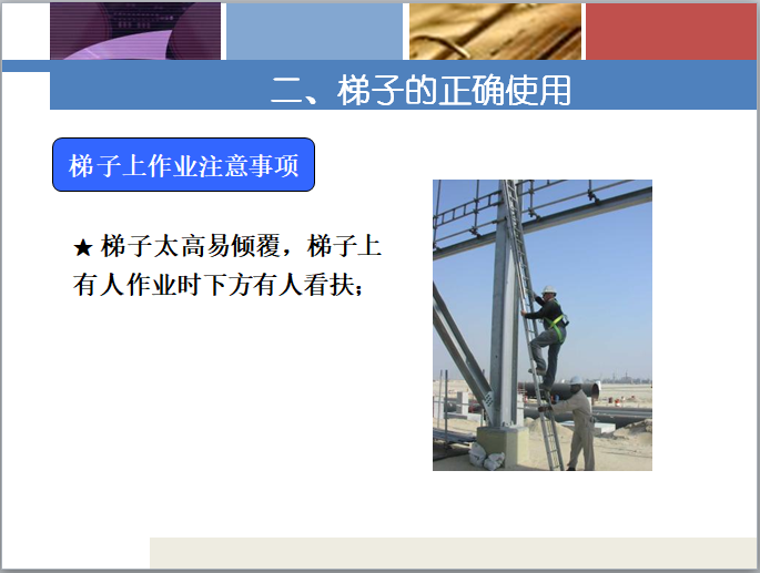 作业时梯子与地面的角度应该_在梯子上工作时 梯与地面的斜度