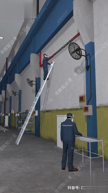 梯子摆放的安全角度_梯子放的角度多少合理