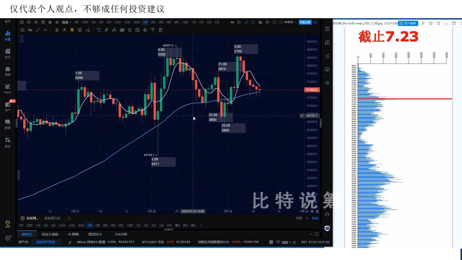 包含虚拟货币最新价格行情的词条